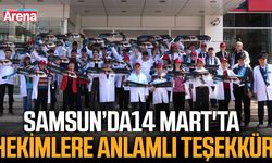 Samsun'da hekimlere anlamlı teşekkür