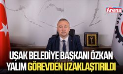 Uşak Belediye Başkanı Özkan Yalım görevden uzaklaştırıldı