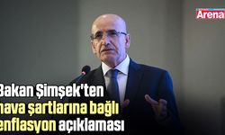 Bakan Şimşek'ten hava şartlarına bağlı enflasyon açıklaması