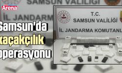 Samsun'da kaçakçılık operasyonu