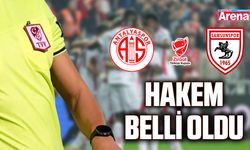 Antalyaspor - Samsunspor maçının hakemi belli oldu