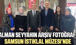 Alman seyyahın arşiv fotoğrafı Samsun İstiklal Müzesi’nde