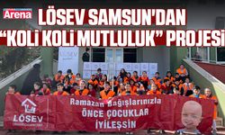 LÖSEV Samsun'dan Koli Koli Mutluluk projesi
