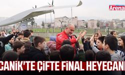 Canik'te çifte final heyecanı