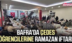 Bafra’da ÇEDES öğrencilerine ramazan iftarı