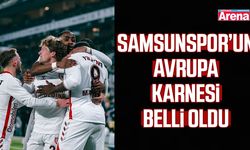 Samsunspor’un Avrupa karnesi belli oldu