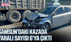 Samsun'daki kazada yaralı sayısı 6'ya çıktı