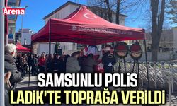 Samsunlu polis Ladik'te toprağa verildi