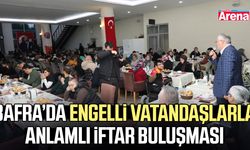 Bafra’da engelli vatandaşlarla anlamlı iftar buluşması
