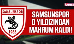 Samsunspor'un o yıldızı Kayserispor maçında yok