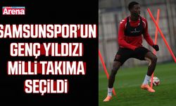 Samsunspor’un genç yıldızı milli takıma seçildi