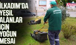 İlkadım’da yeşil alanlar için yoğun mesai