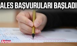 ALES başvuruları başladı