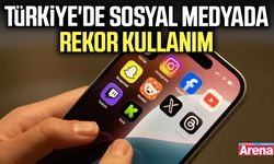 Türkiye'de sosyal medyada rekor kullanım
