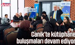 Canik’te kütüphane buluşmaları devam ediyor