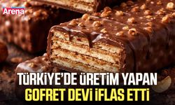 Türkiye’de üretim yapan gofret devi iflas etti
