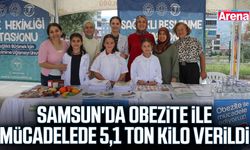 Samsun'da obezite ile mücadelede 5,1 ton kilo verildi