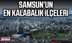 Samsun’un en kalabalık ilçeleri