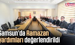 Samsun’da Ramazan yardımları değerlendirildi