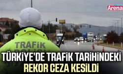 Türkiye’de trafik tarihindeki rekor ceza kesildi