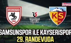 Samsunspor ile Kayserispor 29. randevuda