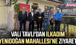 Vali Tavlı'dan İlkadım Yenidoğan Mahallesi’ne ziyaret