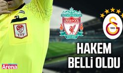 Liverpool – Galatasaray maçının hakemi belli oldu