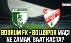Bodrum FK - Boluspor maçı ne zaman, saat kaçta?