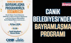 Canik Belediyesi’nden bayramlaşma programı
