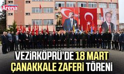 Vezirköprü’de 18 Mart Çanakkale Zaferi töreni