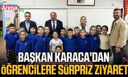 Başkan Karaca'dan öğrencilere sürpriz ziyaret