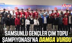 Samsunlu gençler Çim Topu Şampiyonası’na damga vurdu