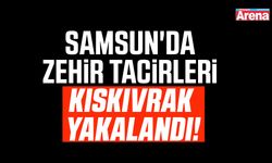 Samsun'da zehir tacirleri kıskıvrak yakalandı!