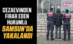 Cezaevinden firar eden hükümlü Samsun'da yakalandı