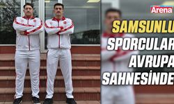 Samsunlu sporcular Avrupa sahnesinde!