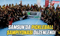 Samsun’da Pickleball şampiyonası düzenlendi