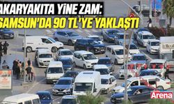 Akaryakıta yine zam: Samsun'da 90 TL'ye yaklaştı!