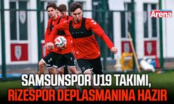 Samsunspor U19 Takımı, Rizespor deplasmanına hazır