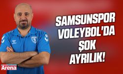 Samsunspor Voleybol'da şok ayrılık!