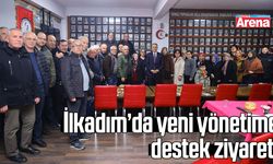 İlkadım’da yeni yönetime destek ziyareti