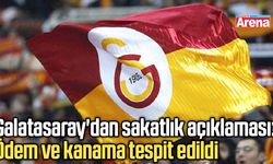 Galatasaray'dan sakatlık açıklaması: Ödem ve kanama tespit edildi