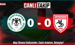 Samsunspor - Konyaspor maçı CANLI ANLATIM