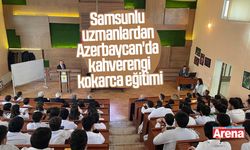 Samsunlu uzmanlardan Azerbaycan'da kahverengi kokarca eğitimi