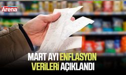 Mart ayı enflasyon verileri açıklandı
