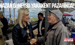 Nazan Güneysu Yakakent pazarında!