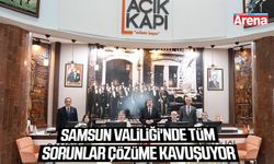 Samsun Valiliği'nde tüm sorunlar çözüme kavuşuyor