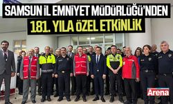 Samsun İl Emniyet Müdürlüğü’nden 181. yıla özel etkinlik