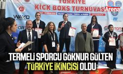 Termeli sporcu Göknur Gülten Türkiye ikincisi oldu