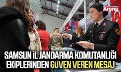 Samsun İl Jandarma Komutanlığı'ndan güven veren mesaj