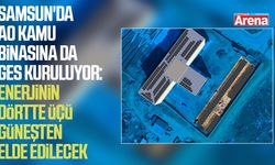 Samsun'da o kamu binasına da GES kuruluyor